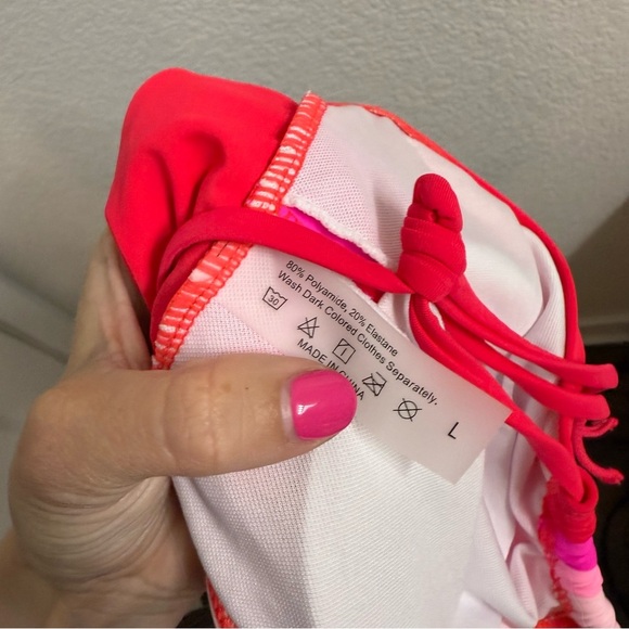 Colorblock Bikini Size Large - Picture 4 of 7